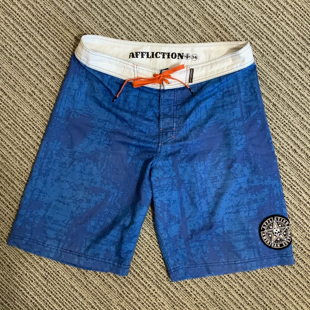 Affliction Men’s Swim Trunks